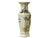 1990s Chinese Scenery Graphic Hexagonal White Porcelain Art Vase For Sale - Image 5 of 15