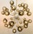 Fabio Ltd 21st Century Nova Satin Brass Smoky Murano Sputnik Chandelier by Fabio LTD For Sale - Image 4 of 6