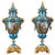 Covered Vases in Polychrome Porcelain in the Style of Sèvres, Set of 2 For Sale