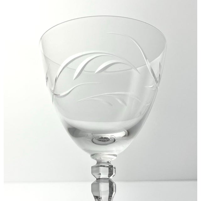 Tiffin Franciscan “Surf” Set of 10 Water Glasses For Sale In Dallas - Image 6 of 7