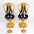 Lidded Vases in Sèvres Blue Porcelain and Gilded Bronze, Set of 2 For Sale - Image 3 of 10
