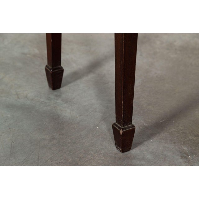 English Mahogany Arched Glazed Dresser Cabinet, 1910 For Sale - Image 17 of 18