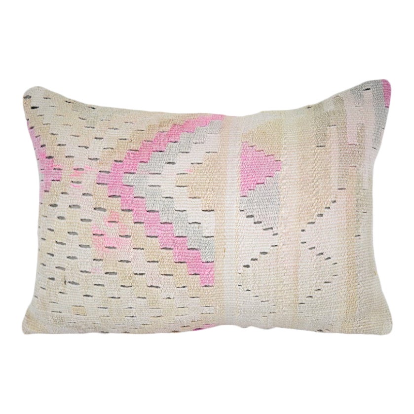 Vintage Geometrical Kilim Pillow Cover Sofa Throw Kilim Cushion