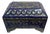 Handmade Lapis & Mother of Pearl Jewelry Box - Trinket Box From Egypt For Sale