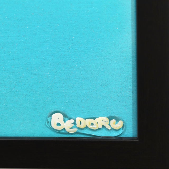 2020s ''Freedom Ii'' Original Artwork by Giuseppe Beddru, Framed For Sale - Image 5 of 8