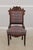 Victorian Pair of Antique Victorian Carved Side Chairs For Sale - Image 3 of 17