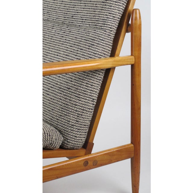 Armchair from Uluv in Cherry Wood, 1960 For Sale - Image 12 of 13