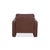 Conseta Leather Armchair in Brown Coffee Mahogany with Headrest by COR For Sale - Image 10 of 13