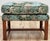 Vintage Ottoman Footstool Newly Upholstered in Bamburgh Forest Whimsical Woods Tapestry Fabric For Sale - Image 4 of 10