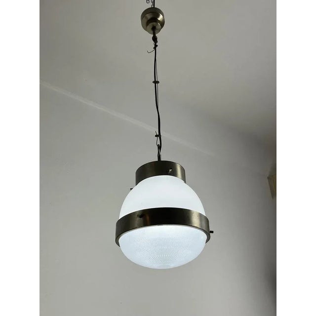 Artemide Mid-Century Modern Model Delta Pendant Light by Sergio Mazza for Artemide, 1960s For Sale - Image 4 of 12