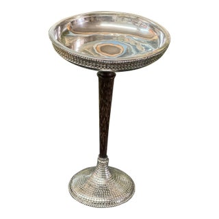 John Hardy Dot Collection Pedestal Compote For Sale