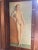 Mid Century French Life Size Figurative Nude Lady Female Portrait Original Oil Painting Attributed to Jose Vilato Ruiz Fin (1916-1969). For Sale - Image 12 of 12