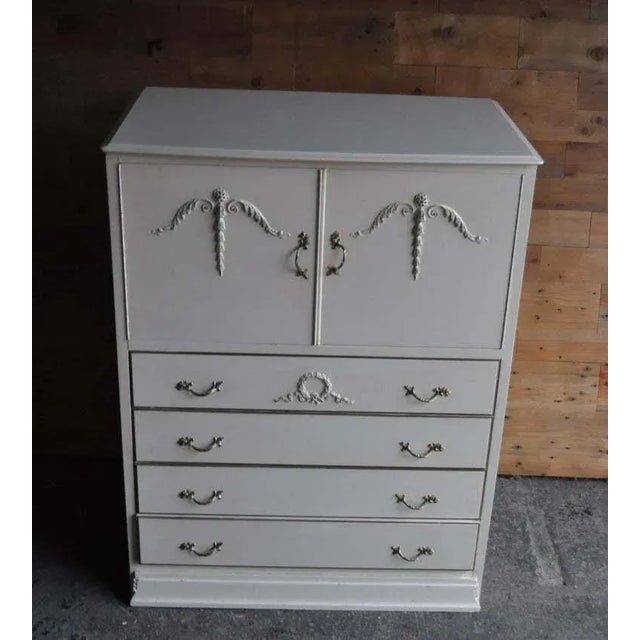 1960s Mid-Century Painted Dresser For Sale - Image 5 of 6