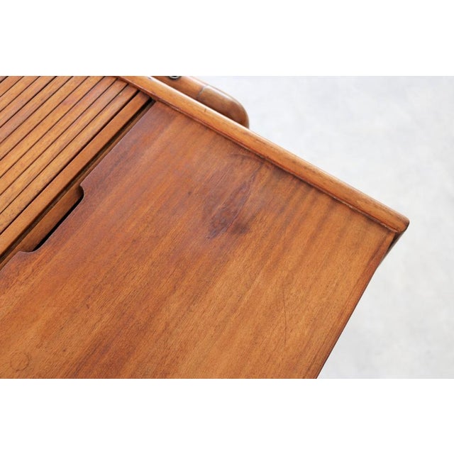 Brown Vintage Desk by Clausen & Maerus for Eden, 1960 For Sale - Image 8 of 12