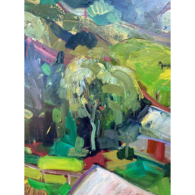 "Mt. Diablo Ranch" large original oil on canvas. I painted this larger canvas on location with my painting buddies at...