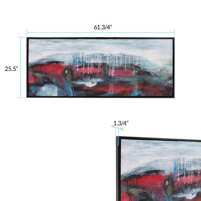 Wood Call It Dreamy Hand Painted Original Art For Sale - Image 7 of 7