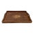 Vintage Indian Hand-Carved Shesham Wood Tray For Sale