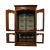 Late 20th Century Drexel Heritage Brittany Collection Solid Cherry Country French 62" Listed Display Curio Cabinet 322-438-6 For Sale - Image 5 of 13