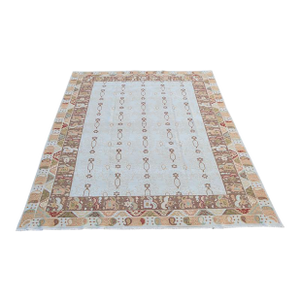Decorative Handwoven Sumak Wool Rug