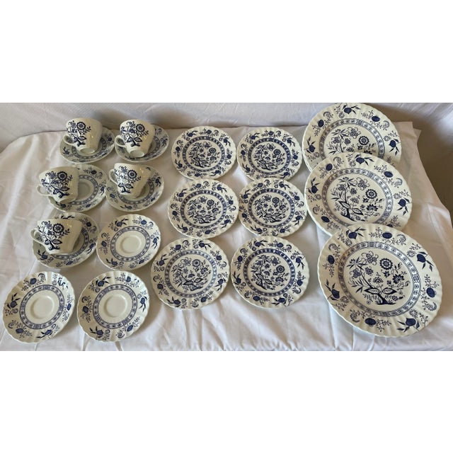 This Item is Rare and we have a 25 pcs collection that includes; Dinner Plates (6), Teacups (5) Teacup saucers (8), and...