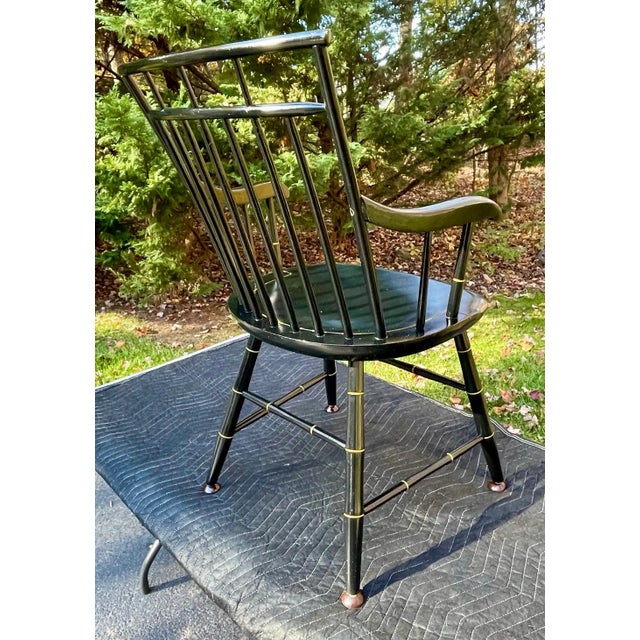 Mid 20th Century Cohasset Colonials Birdcage Windsor Chair For Sale - Image 6 of 12