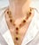 Gemstone Bochic “Capri” Vintage Ruby & Yellow Sapphire Necklace - 18K & Silver For Sale - Image 7 of 9