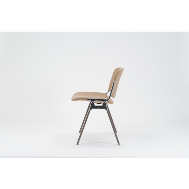DSC 106 Stacking Office Chairs by Giancarlo Piretti for Anomima Castelli, 1965, Set of 4 For Sale - Image 6 of 18
