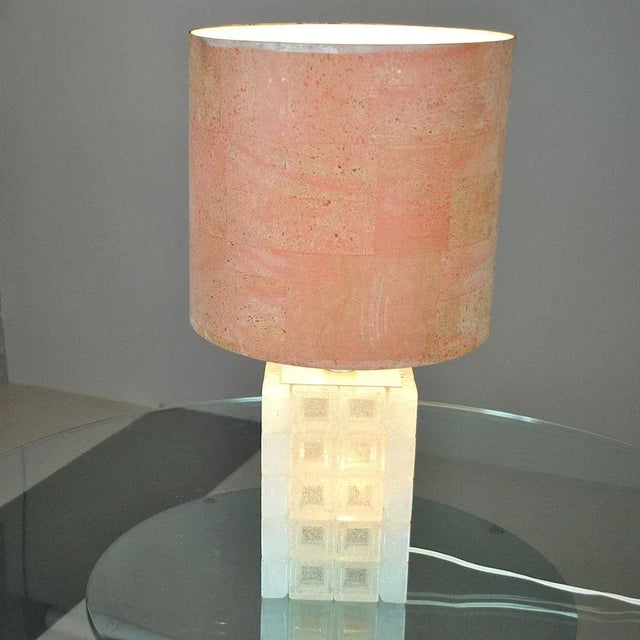 Table Lamp by Albano Poli for Poliarte, 1970s, in Very Good conditions. Designed 1970 to 1979 This piece is attributed to...