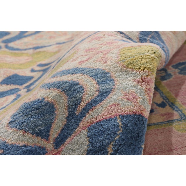 Vintage Turkish Oushak Rug, 09'02 X 13'00 For Sale In Dallas - Image 6 of 10
