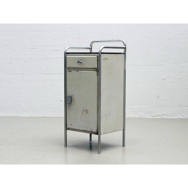 Bedside Table with Bauhaus Influence by A. Farina, 1930s For Sale - Image 17 of 17