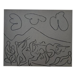 Picasso, Bacchanal with Mother and Child, Paper For Sale