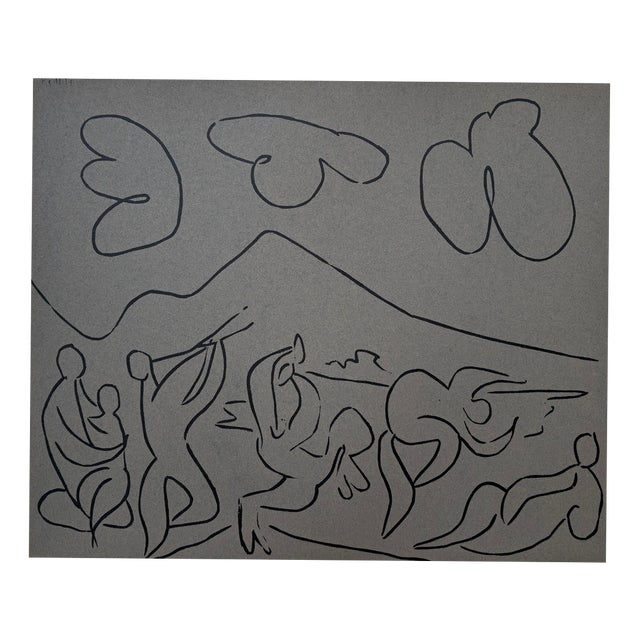 Picasso, Bacchanal with Mother and Child, Paper For Sale