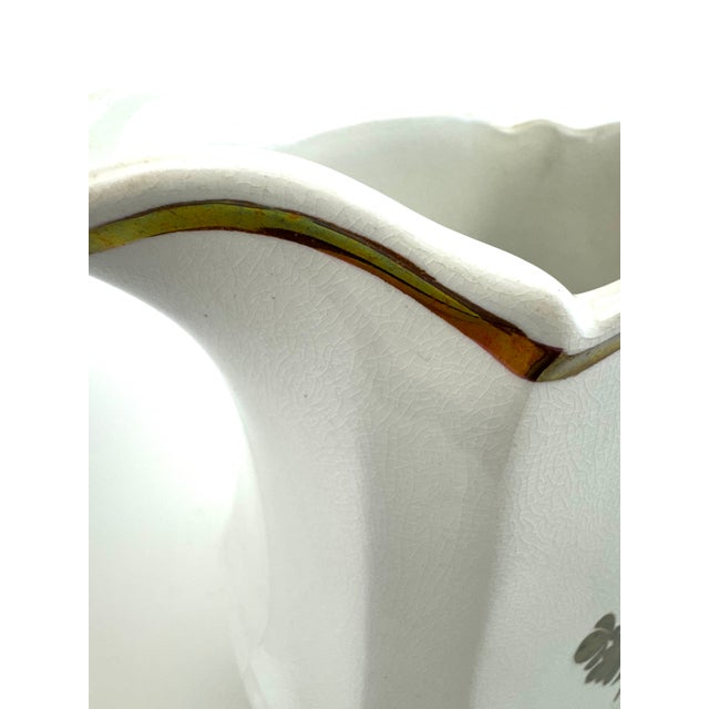 English Antique English Ironstone Pitchers Set of 2 Wedgwood & Co and Anthony Shaw For Sale - Image 3 of 17