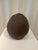Dimensions: 9.5” diameter x 10.5” h Material: stoneware Finishing: unglazed Color: mushroom Edition: one-ok-a-kind