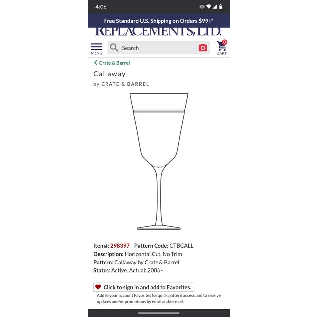Crystal Champagne Flutes – Crate & Barrel Callaway Collection - Set of 4 For Sale - Image 9 of 9