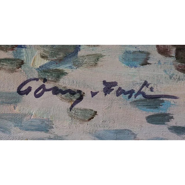 Gómez Fusté, Large Post Impressionist Sunset, 2010, Oil on Canvas For Sale - Image 7 of 11