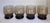 Brown Set of 4 Mid-Century Modern Smoky Brown Architectural Lowball Rocks Glasses For Sale - Image 8 of 8