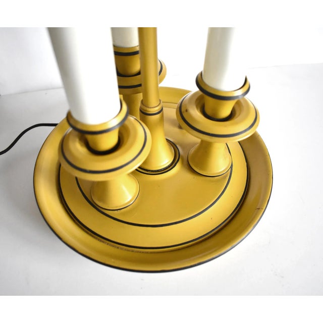 Tole Bouillotte Lamp For Sale In San Francisco - Image 6 of 12