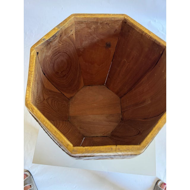 Chocolate Chinese Rice Barrel - Side Table For Sale - Image 8 of 10