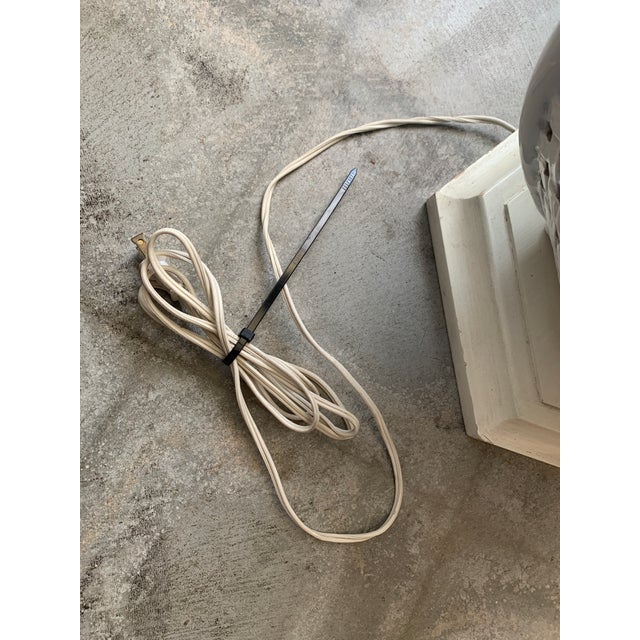 Hollywood Regency Faux Bamboo Ceramic Floor Lamp by Nardini For Sale - Image 12 of 12