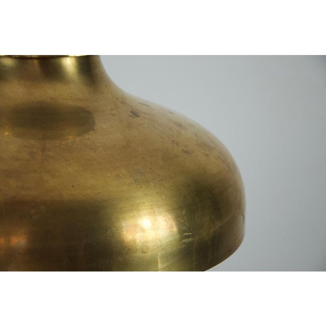 Mid-Century Modern Danish Brass Pendant Lamp, 1970s For Sale - Image 13 of 15