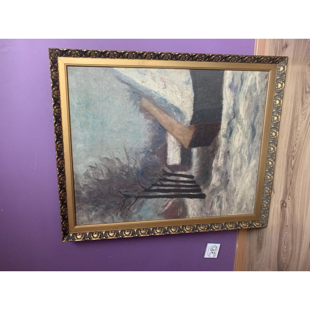 J. Han, Winter Landscape, 1880, Oil on Canvas, Framed For Sale - Image 15 of 18