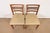 1960s Kindel Furniture Regency Carved Cherry Wood Side Chairs or Dining Chairs, Pair For Sale - Image 5 of 12