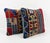 Mid-Century Modern Anatolian Rug Pillow Cover 16'' X 16'' - Set of Two For Sale - Image 3 of 4