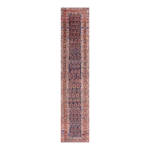 Late 19th Century Persian Kurdish Carpet ( 3'7" x 17'3" - 109 x 526 )