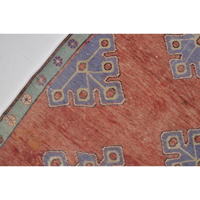 Vintage Anatolian Kurdish Wool Runner For Sale - Image 9 of 10