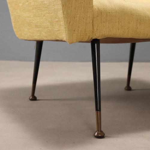 Vintage Armchair with Foam Padding For Sale - Image 5 of 9