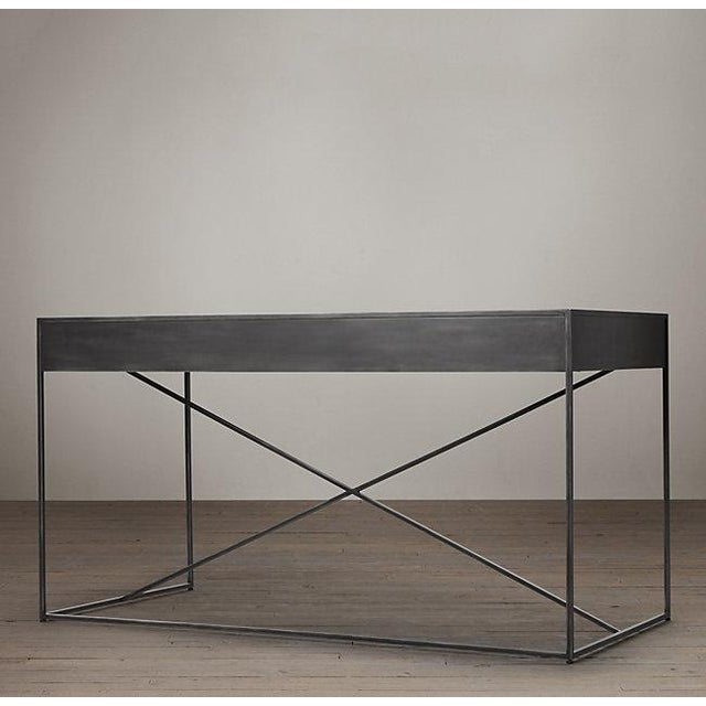 Restoration Hardware Gramercy Mirrored Desk Chairish