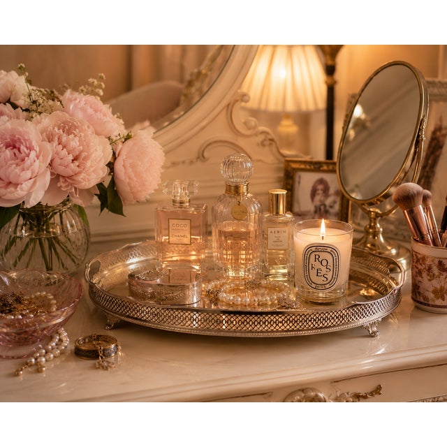 A beautiful antique Edwardian silver plated tea tray dating from around 1905. Elegantly proportioned and exceptionally...