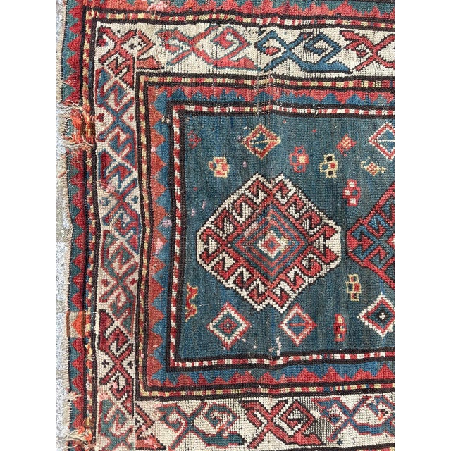 Antique Kazak Rug, 1890s For Sale - Image 3 of 18